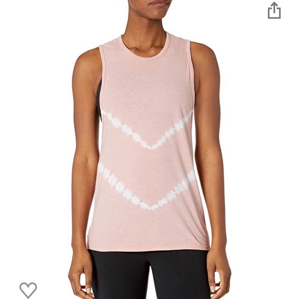 Women’s Cotton Blend Pink Tank Top